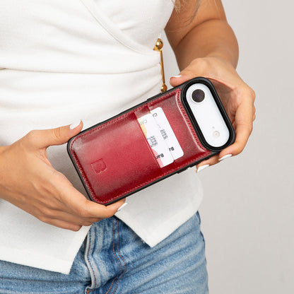 Bouletta Flex Cover Leather iPhone 17 Air Case with Card Holder