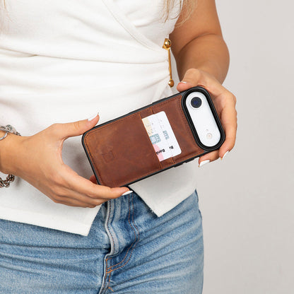 Bouletta Flex Cover Leather iPhone 17 Air Case with Card Holder