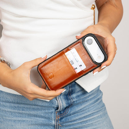 Bouletta Flex Cover Leather iPhone 17 Air Case with Card Holder