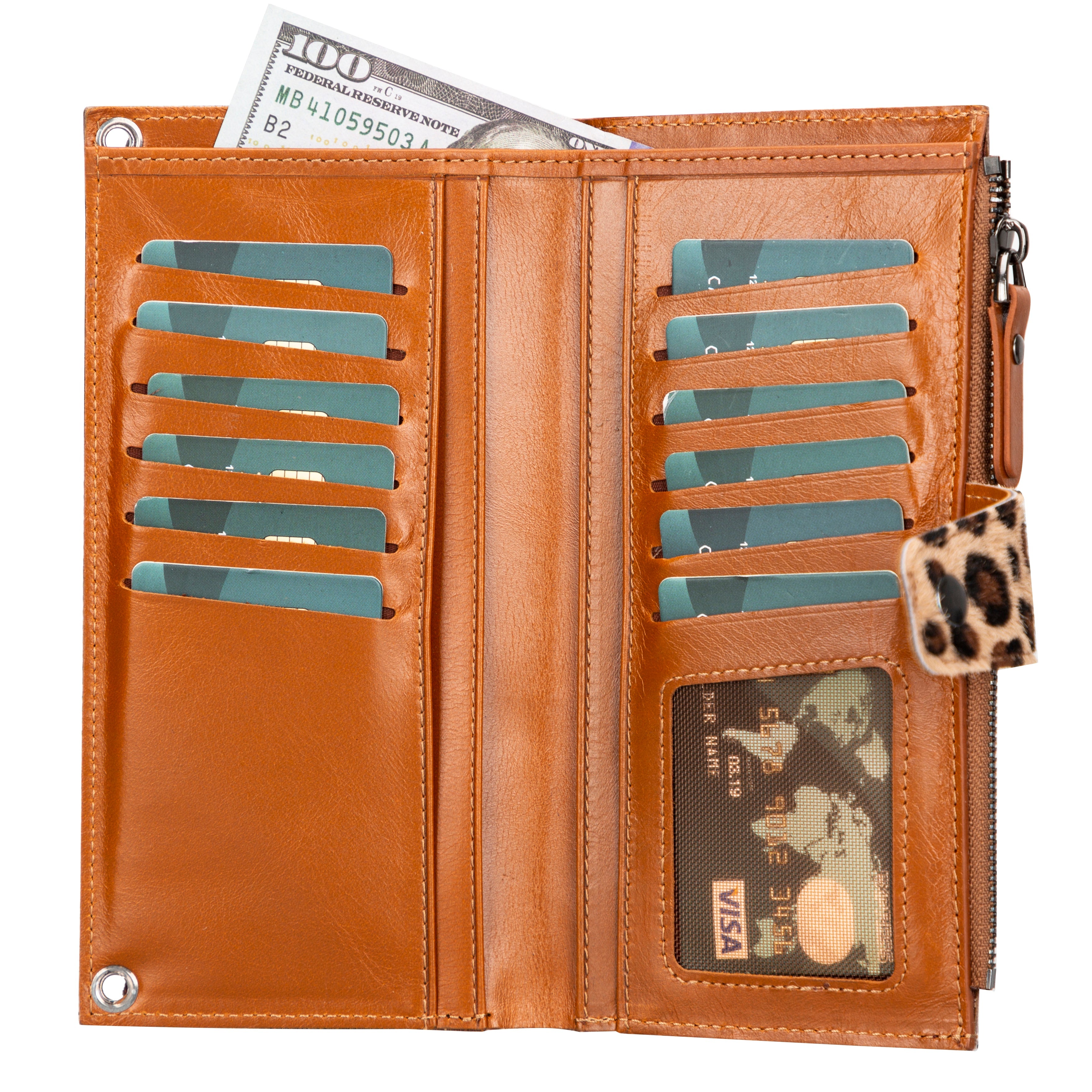 Bayelon Lozan Strap Leather Wallet for Modern Women