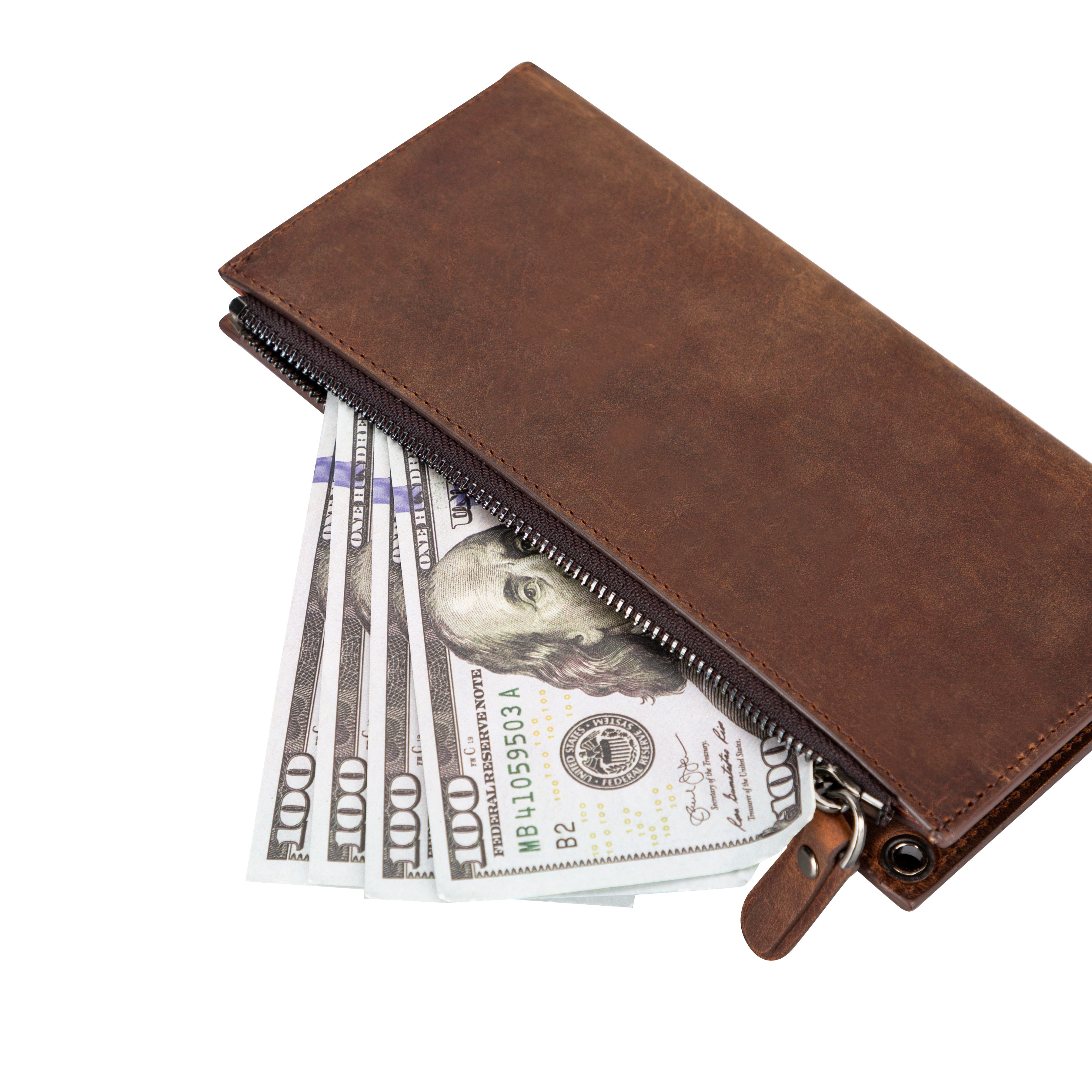 Bayelon Nexora Strap Leather Wallet for Modern Women