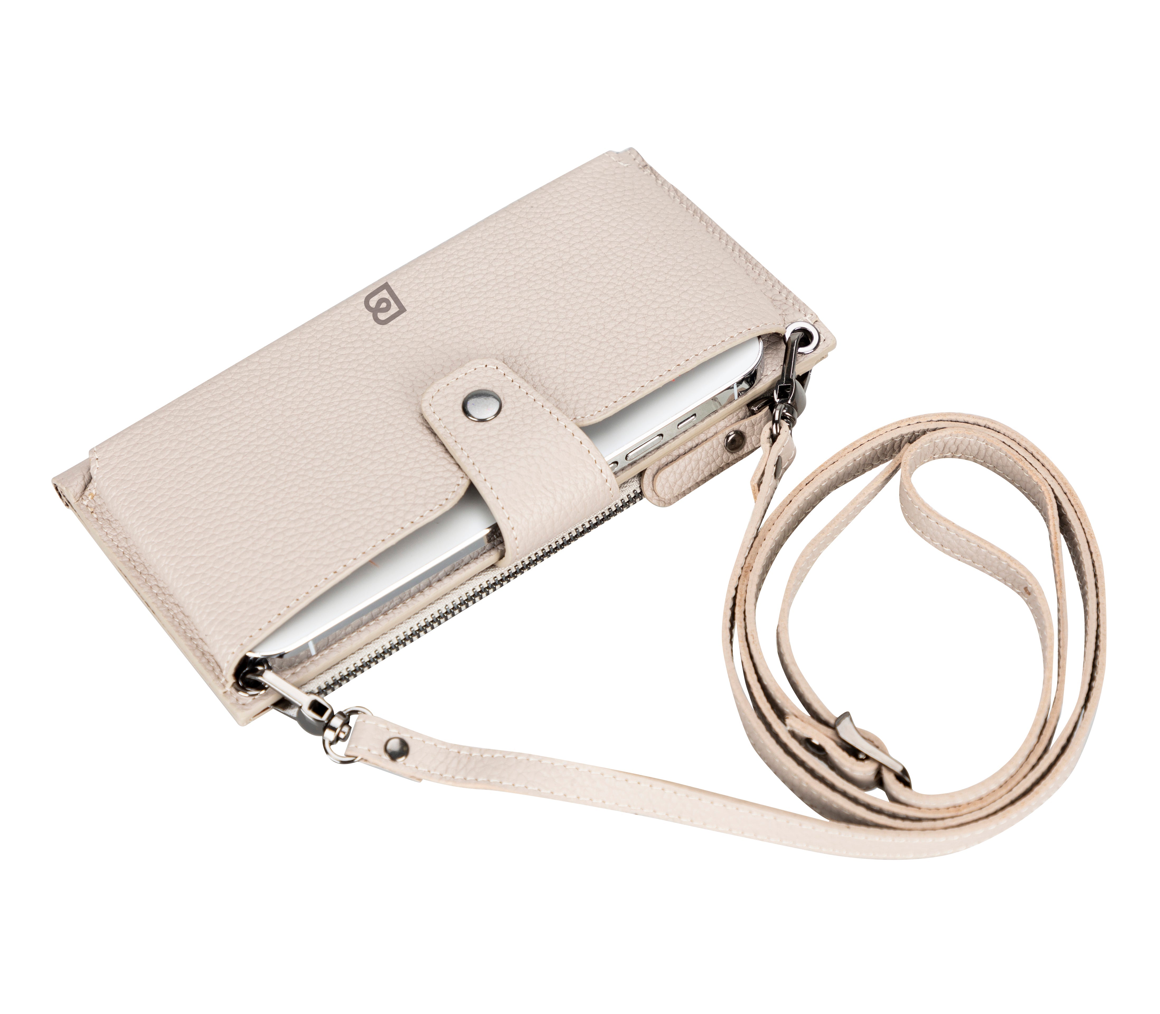 Bayelon Nexora Strap Leather Wallet for Modern Women