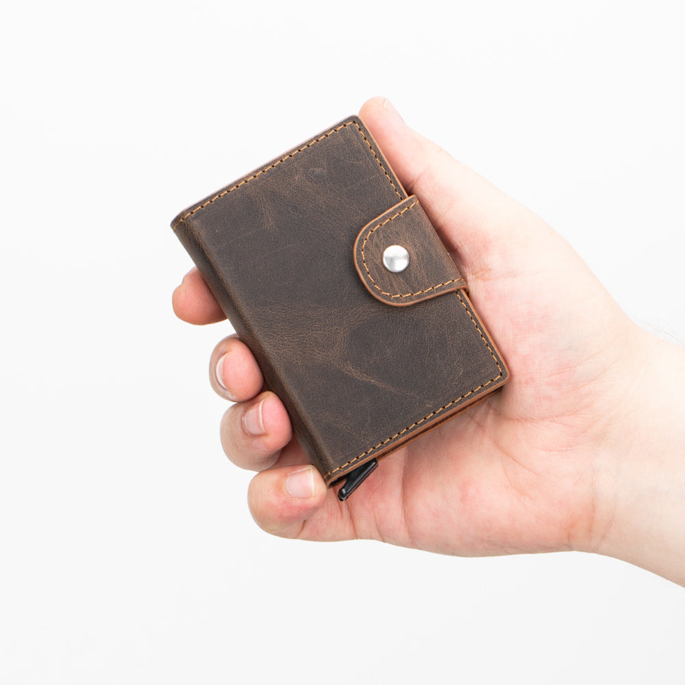 Bayelon Mondello Leather Detachable Card Holder