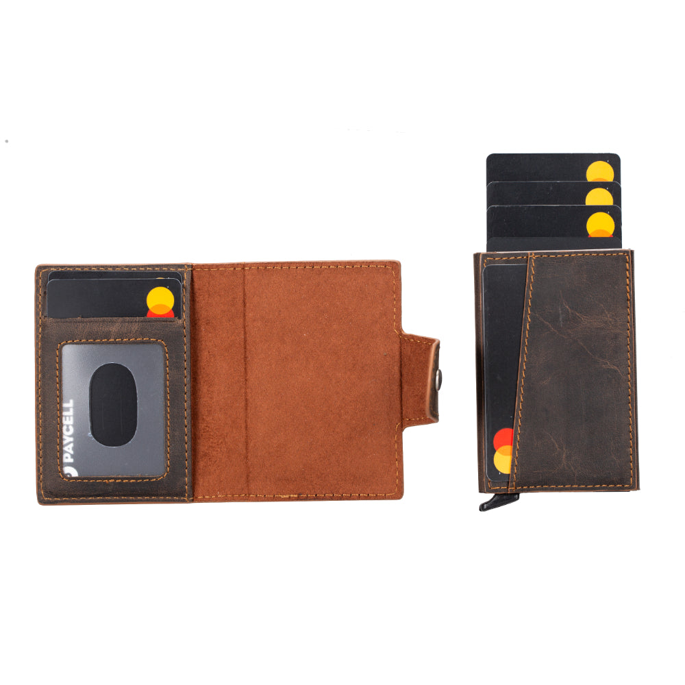 Bayelon Mondello Leather Detachable Card Holder