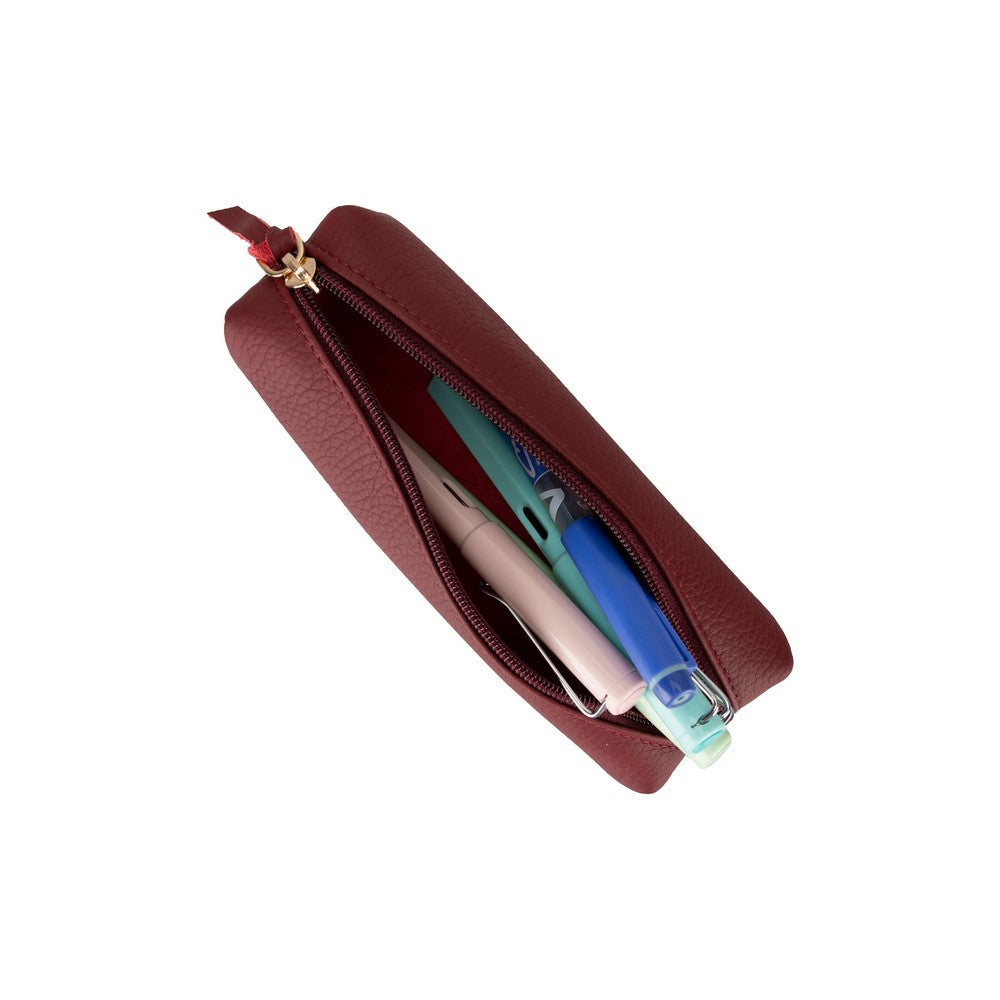 Bayelon Multibox Genuine Leather Pencil Case