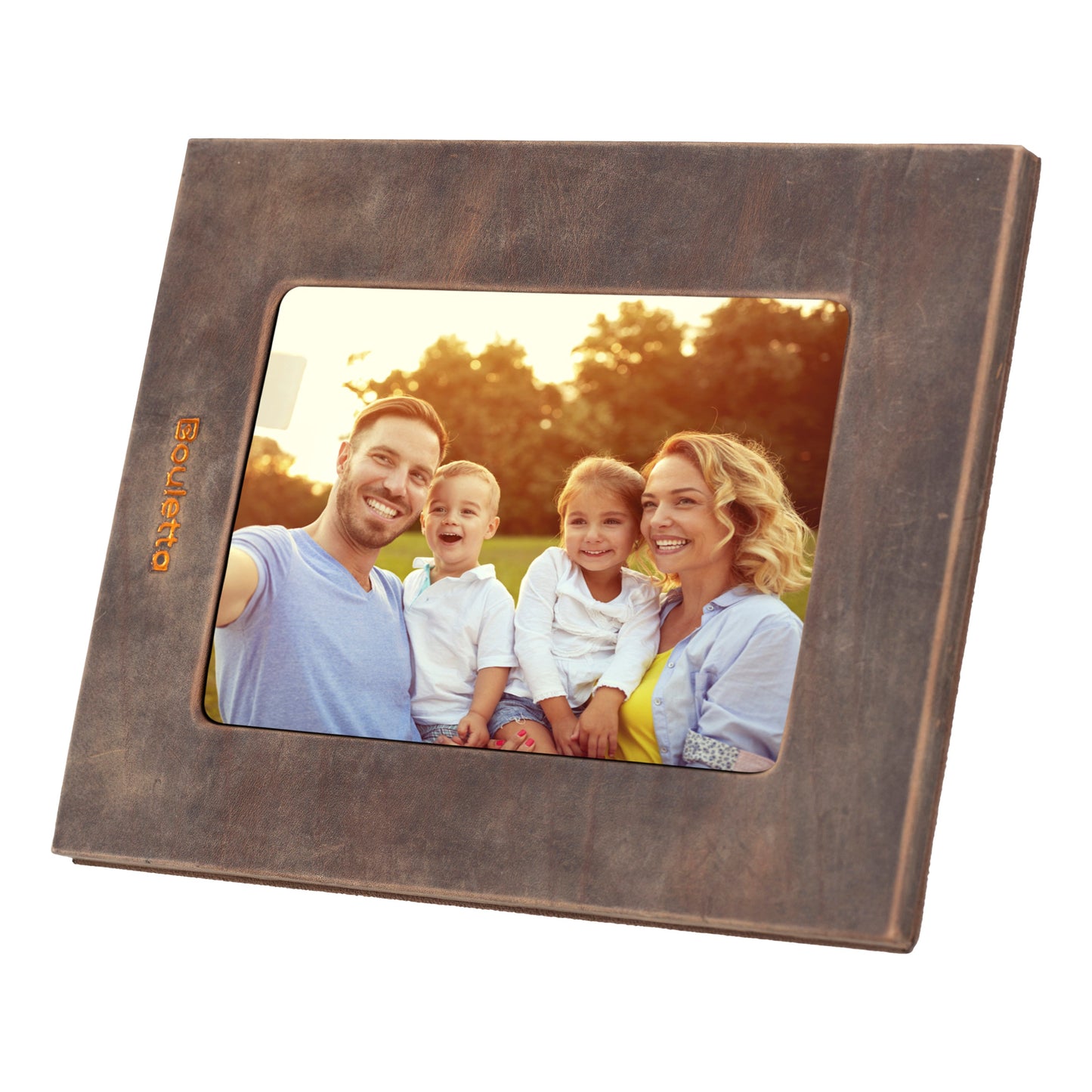 Bouletta Glowix Handcrafted Leather Photo Frame