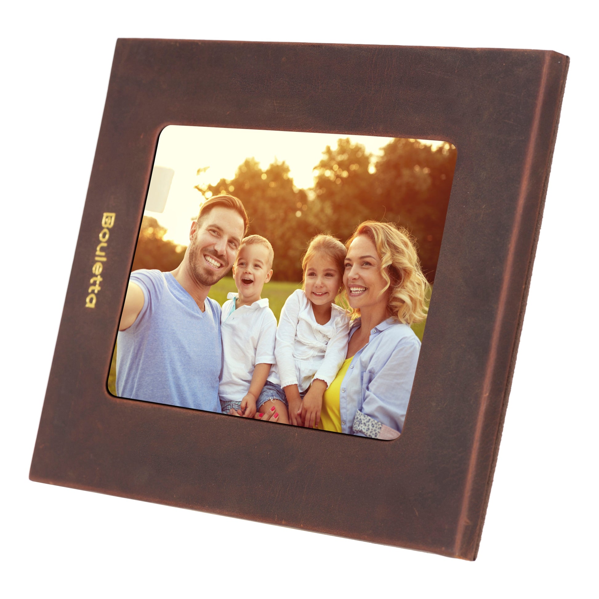 Bouletta Glowix Handcrafted Leather Photo Frame