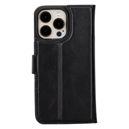 UnBranded Magic iPhone 16 Pro Detachable Leather Wallet Case