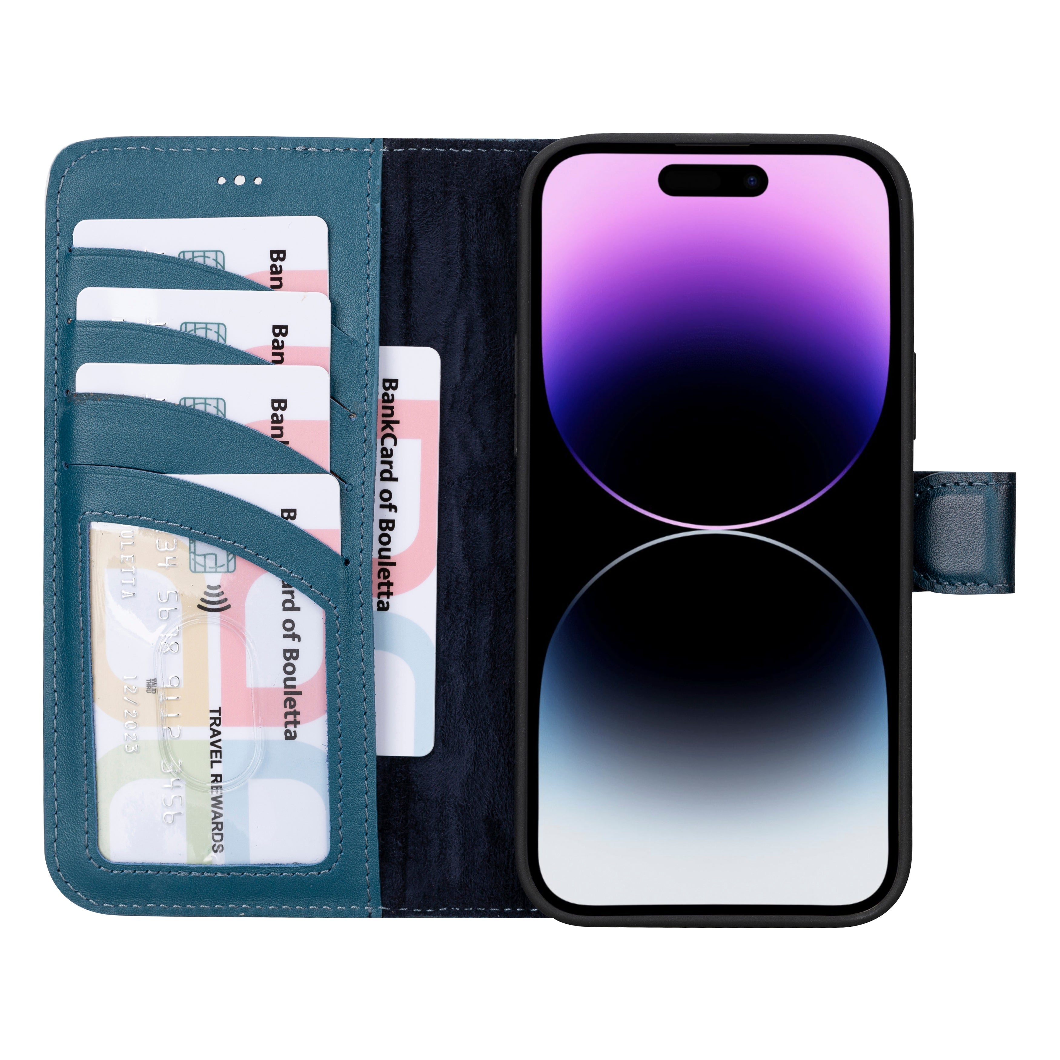 Bayelon Magic iPhone 16 Plus Leather Detachable Wallet Case