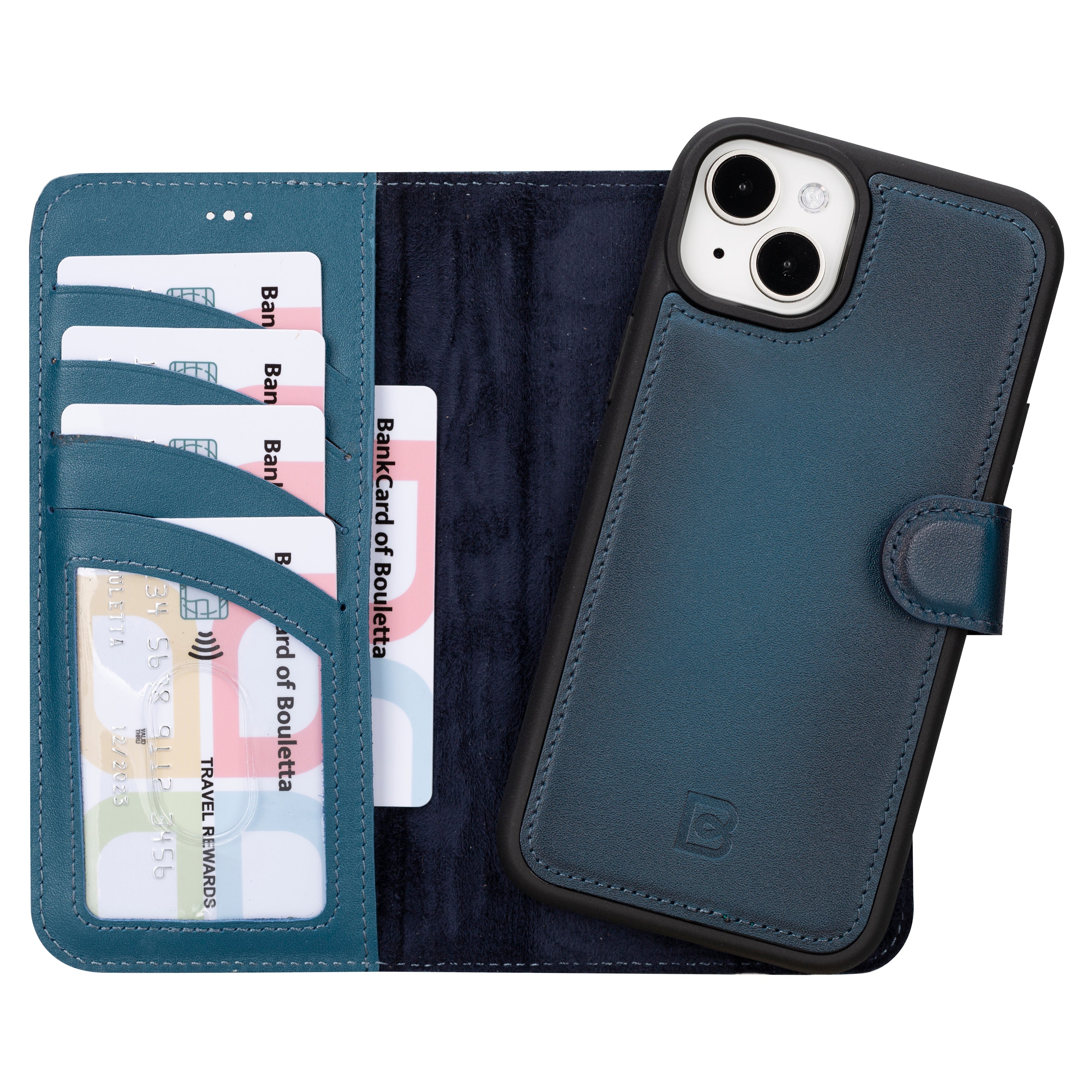 Bayelon Magic iPhone 16 Plus Leather Detachable Wallet Case