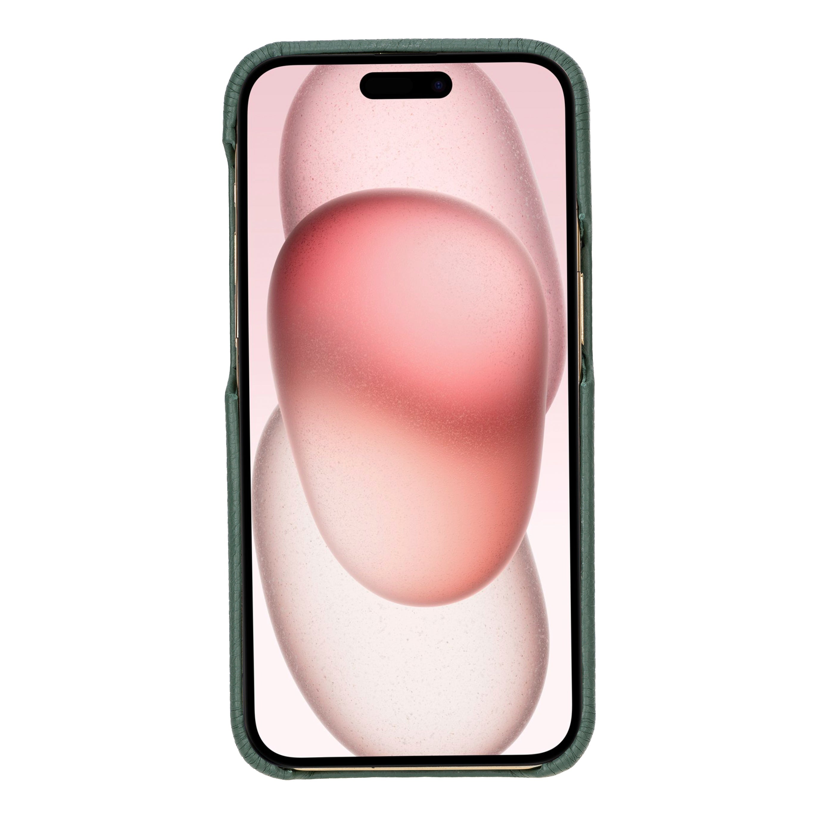 Bayelon F360 Genuine Leather Case for iPhone 15 Pro Max