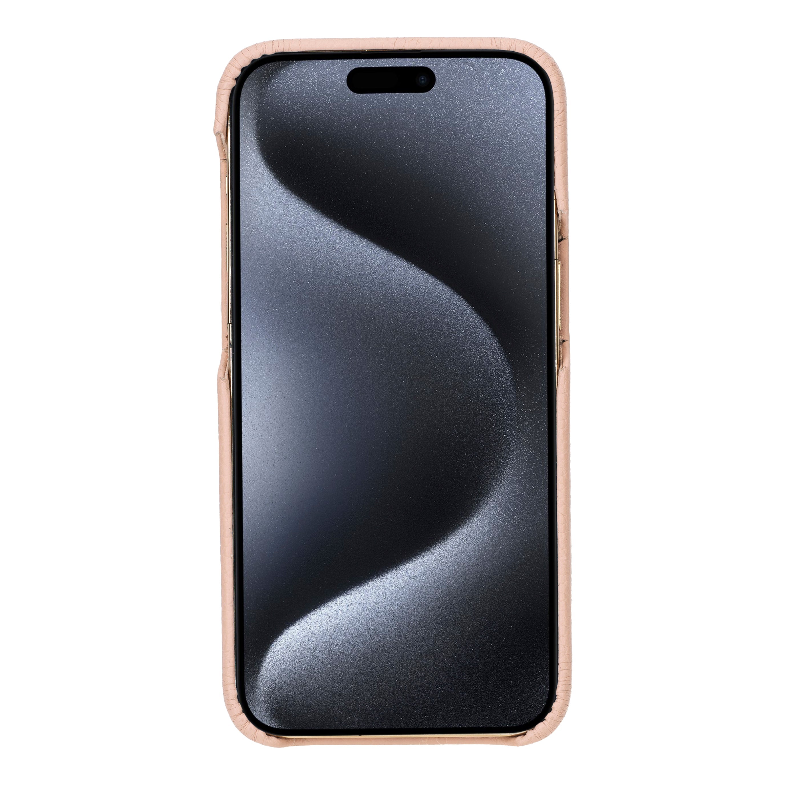 Bayelon F360 Genuine Leather Case for iPhone 15 Pro Max