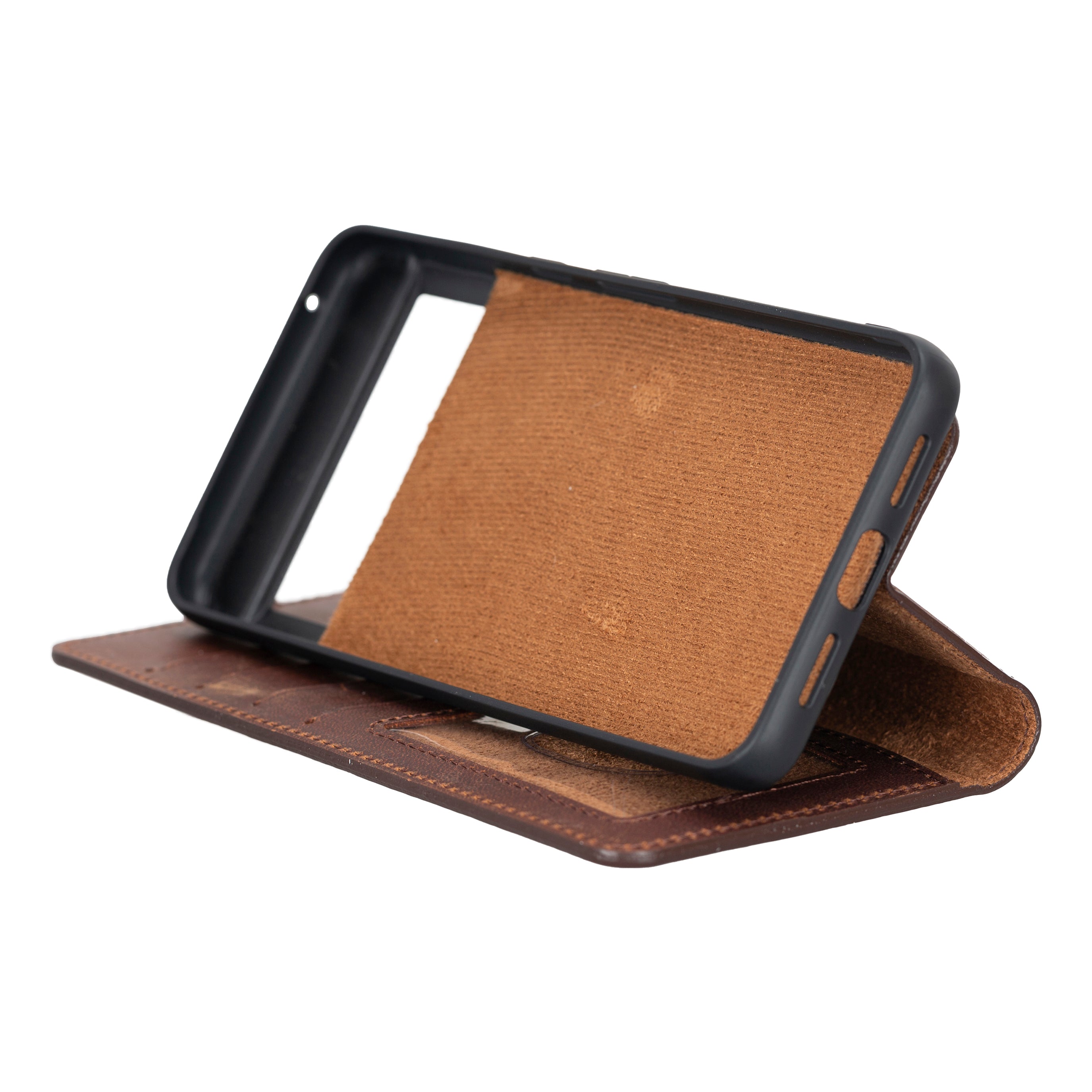 Bayelon Magic Google Pixel 8 Series Leather Detachable Case