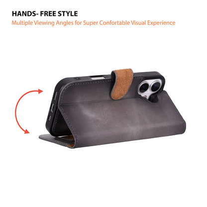 UnBranded Magic iPhone 17 Leather Detachable Wallet Case