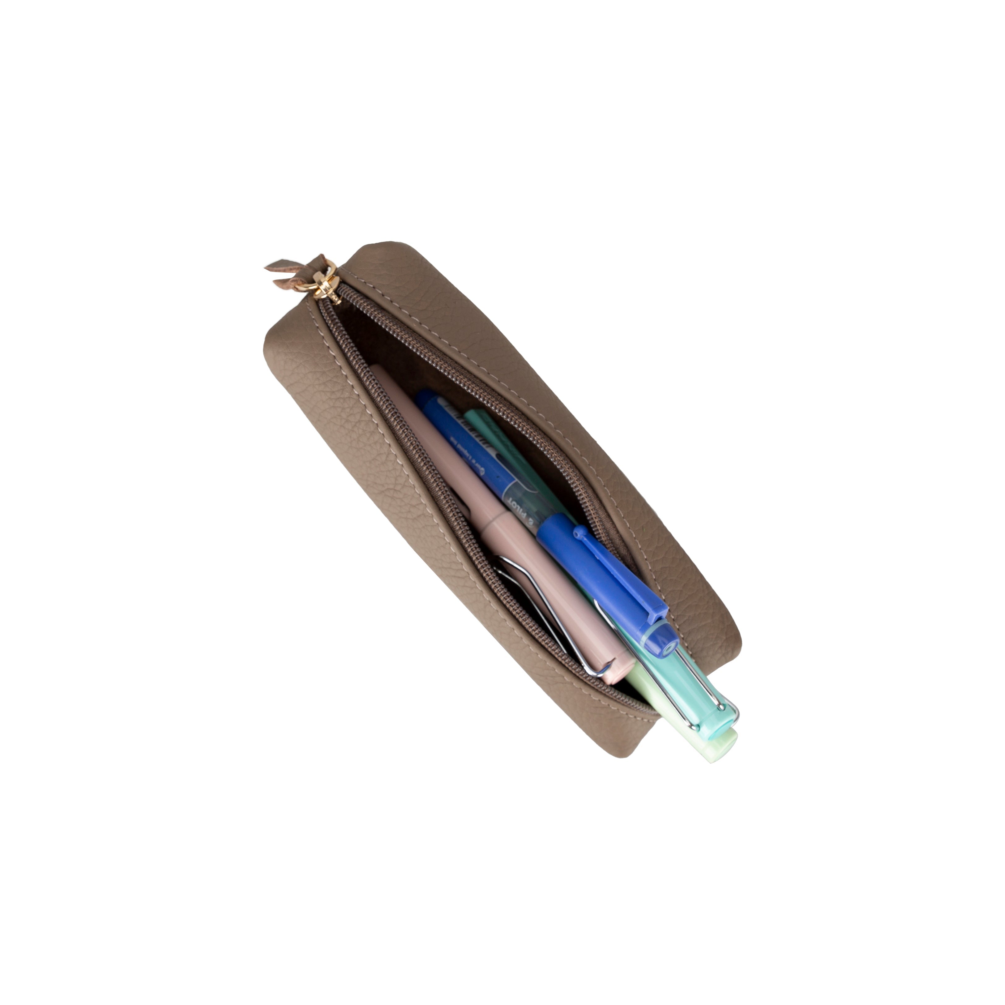 Bayelon Multibox Genuine Leather Pencil Case