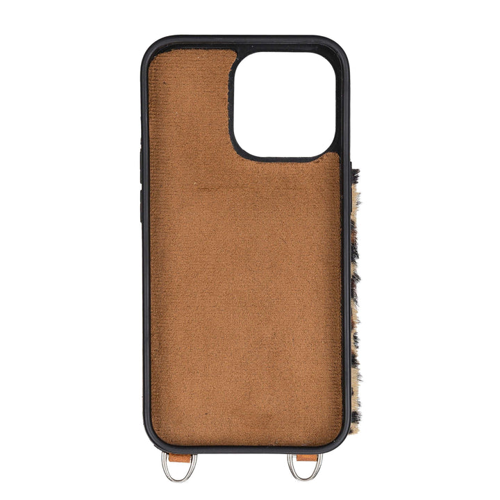 iPhone 13 Pro / iPhone 13 Pro Max Crossbody Full Grain Leather Case Bayelon