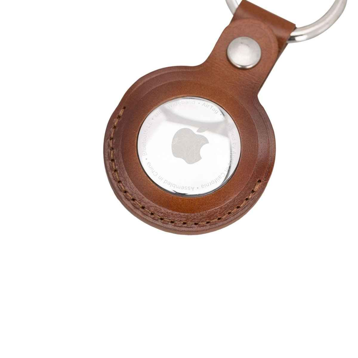 Bayelon Apple Airtag Leather Keychain