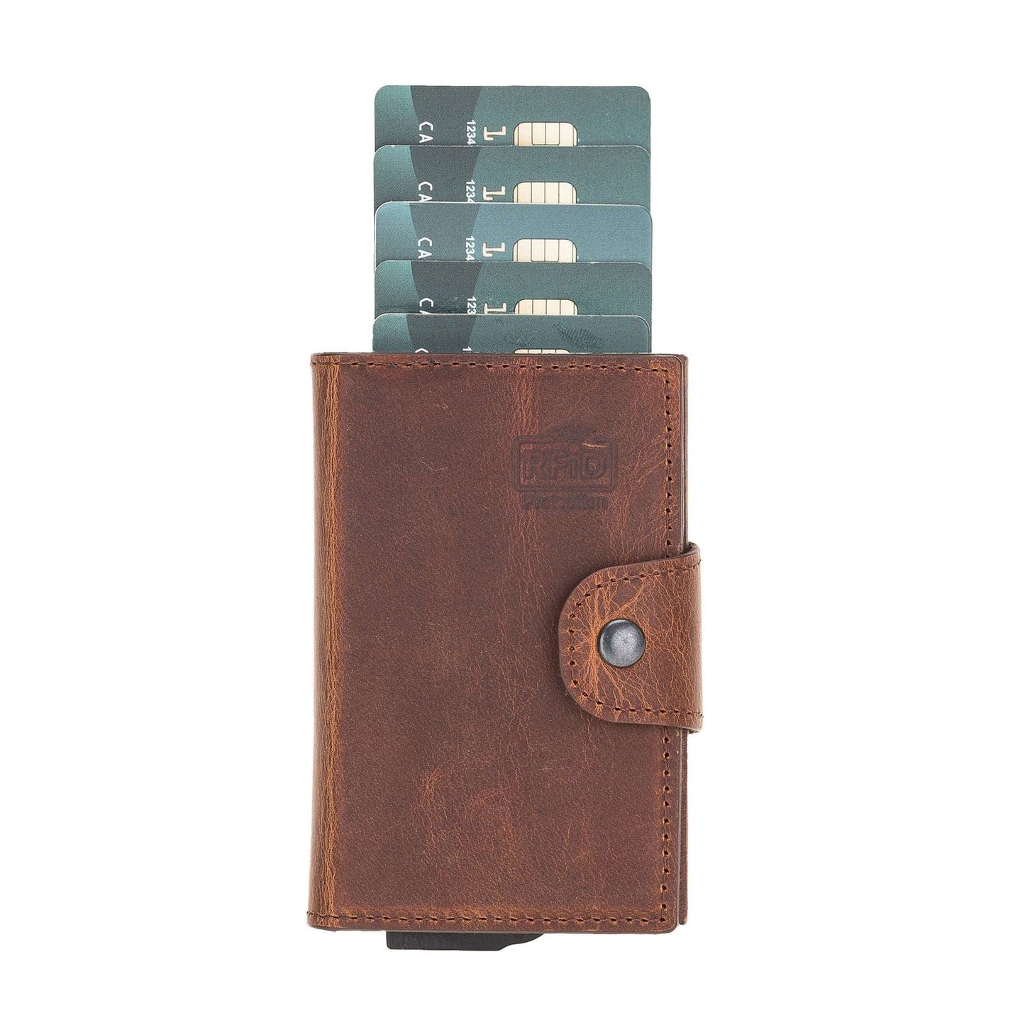 Bayelon Detachable Leather Wallet & Card Holder