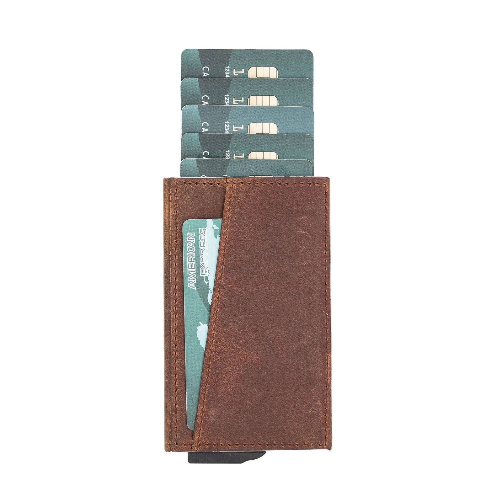 Bayelon Detachable Leather Wallet & Card Holder