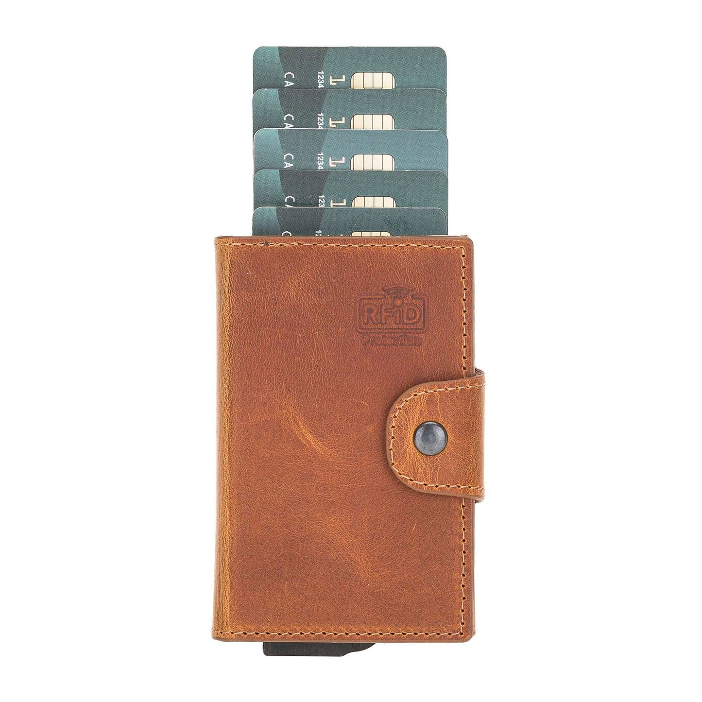 Bayelon Detachable Leather Wallet & Card Holder