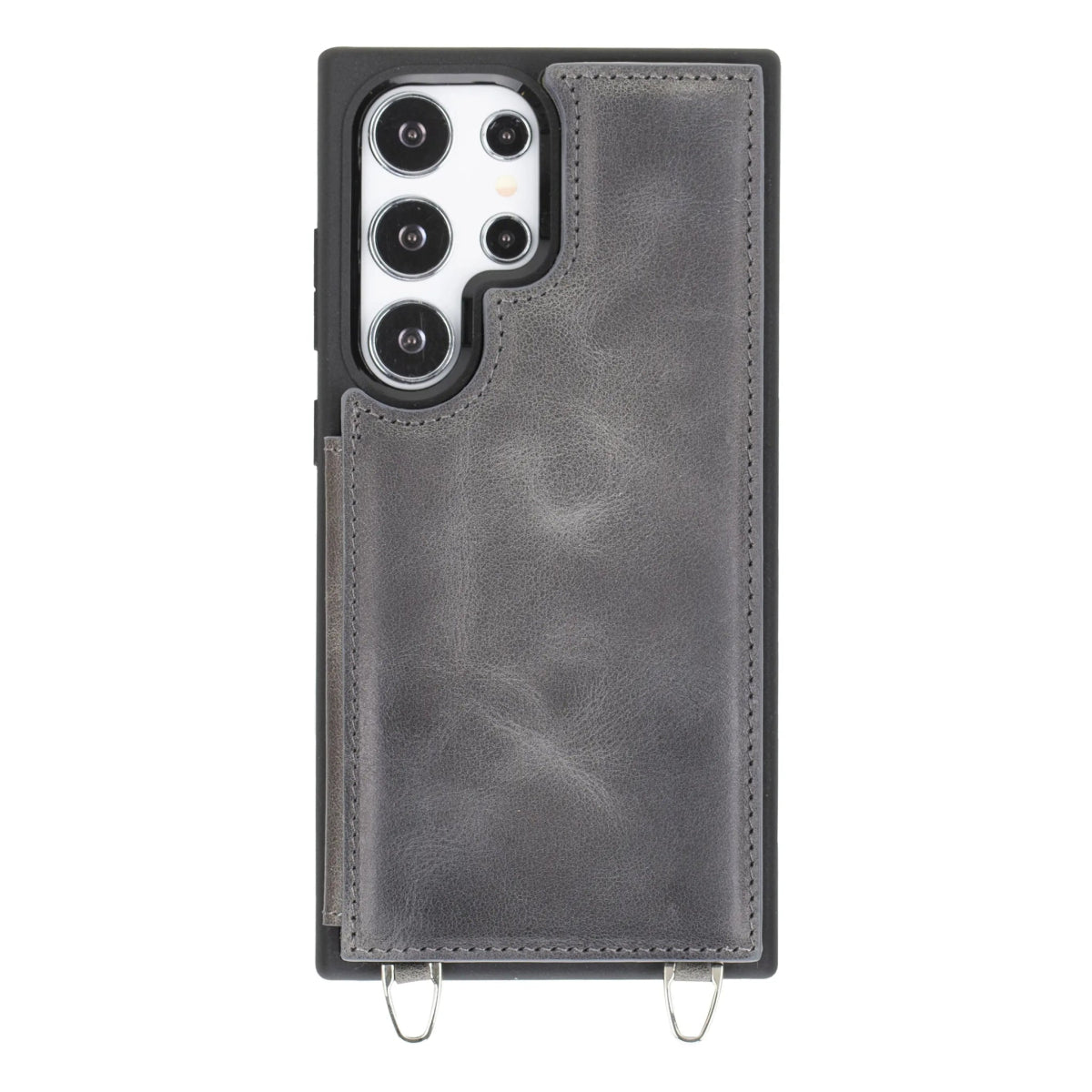 Bayelon Galaxy S24 Ultra Crossbody Leather Wallet Case