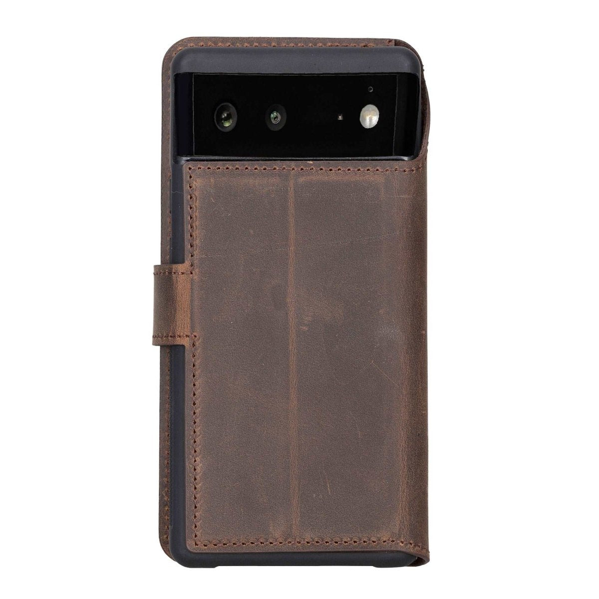 Bayelon Google Pixel 6 Detachable Leather Wallet Case