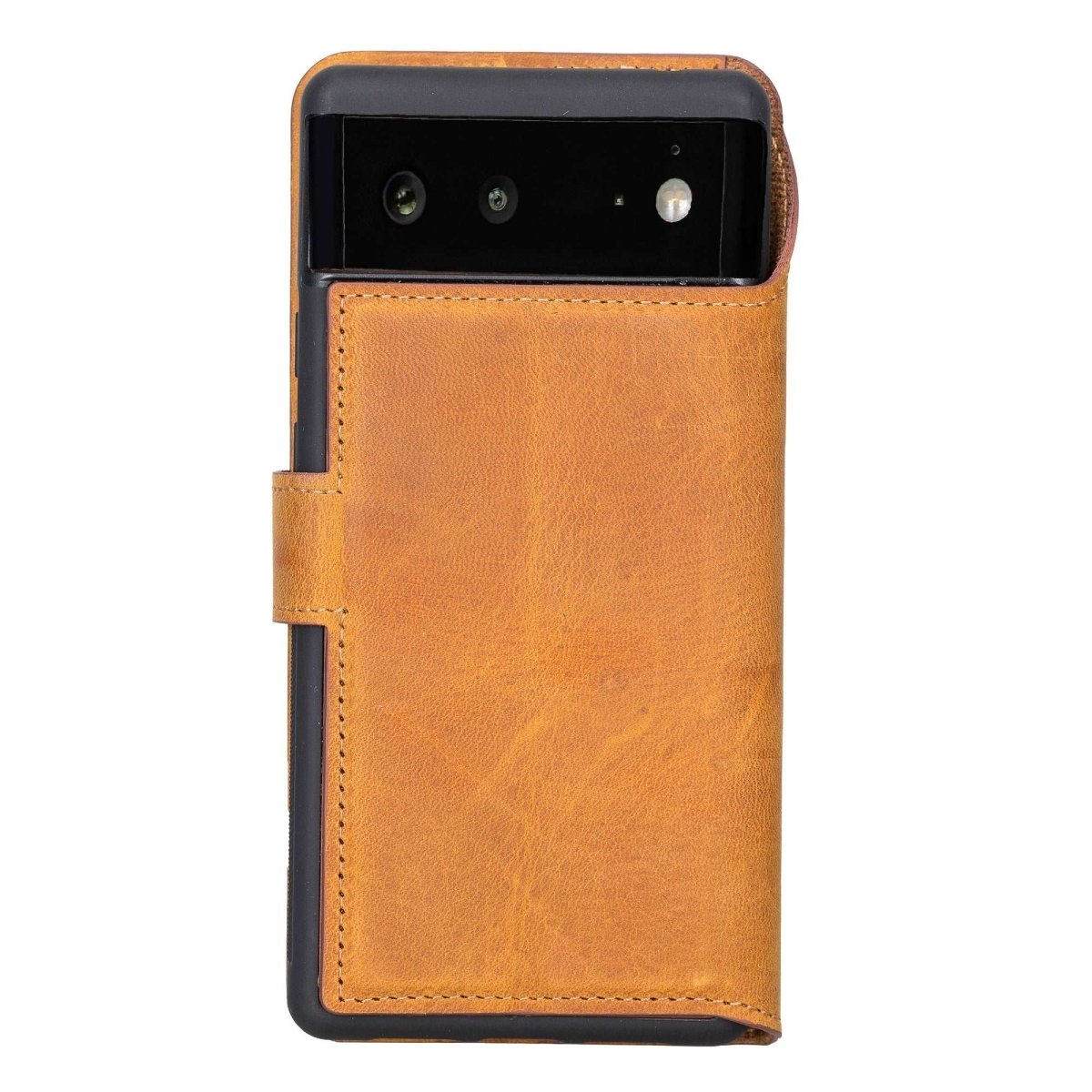 Bayelon Google Pixel 6 Detachable Leather Wallet Case