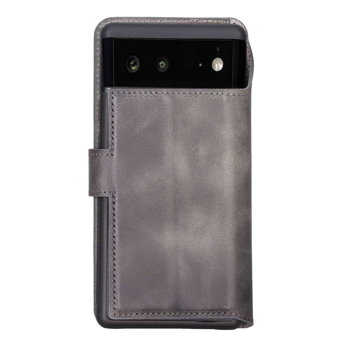 Bayelon Google Pixel 6 Detachable Leather Wallet Case