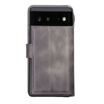 Bayelon Google Pixel 6 Detachable Leather Wallet Case
