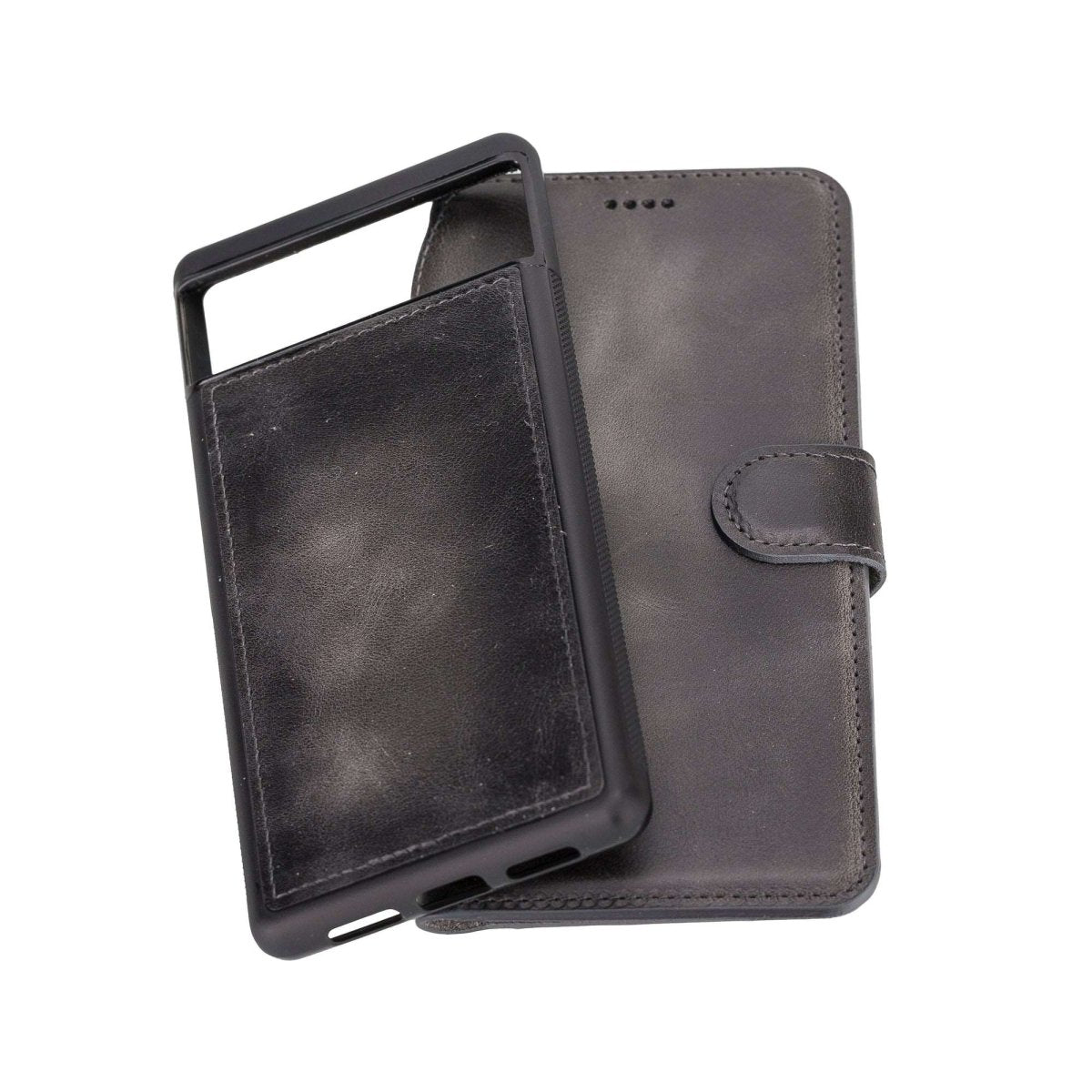 Bayelon Google Pixel 6 Detachable Leather Wallet Case