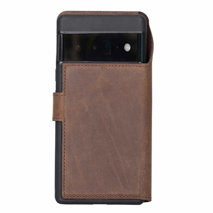 Bayelon Google Pixel 6 Pro Detachable Leather Wallet Case