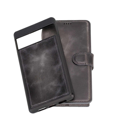 Bayelon Google Pixel 6 Pro Detachable Leather Wallet Case