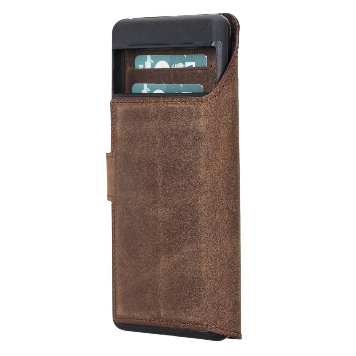 Bayelon Google Pixel 7 Pro Detachable Leather Wallet Case