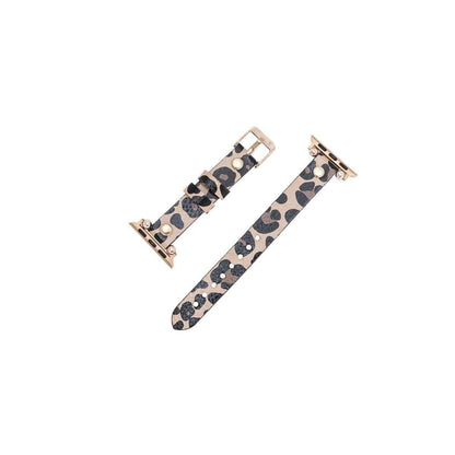 Bayelon Leather Apple Watch Band with a Rivet