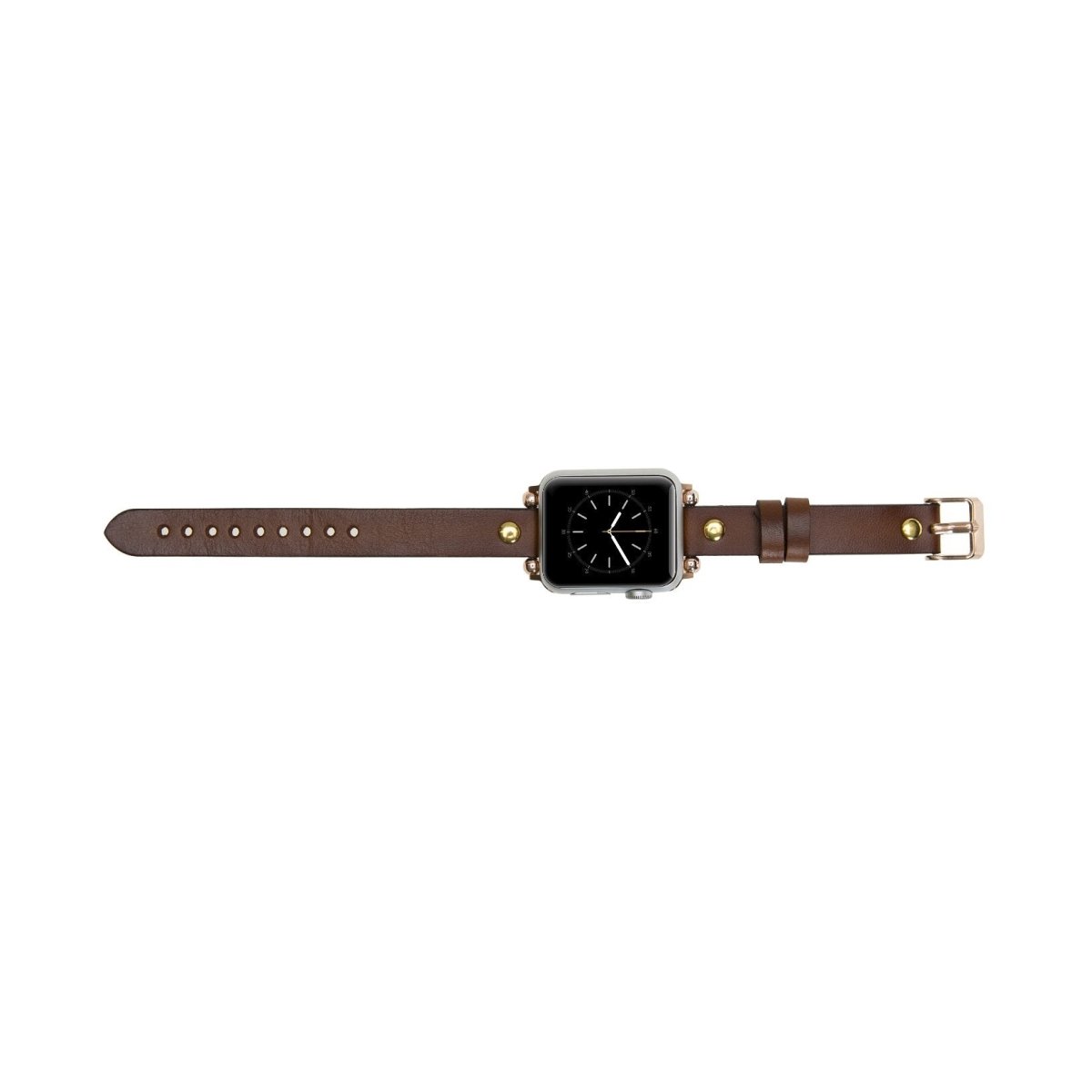 Bayelon Leather Apple Watch Band with a Rivet