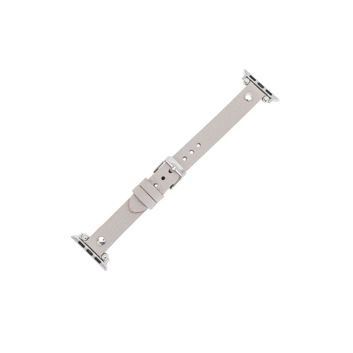Bayelon Leather Apple Watch Band with a Rivet
