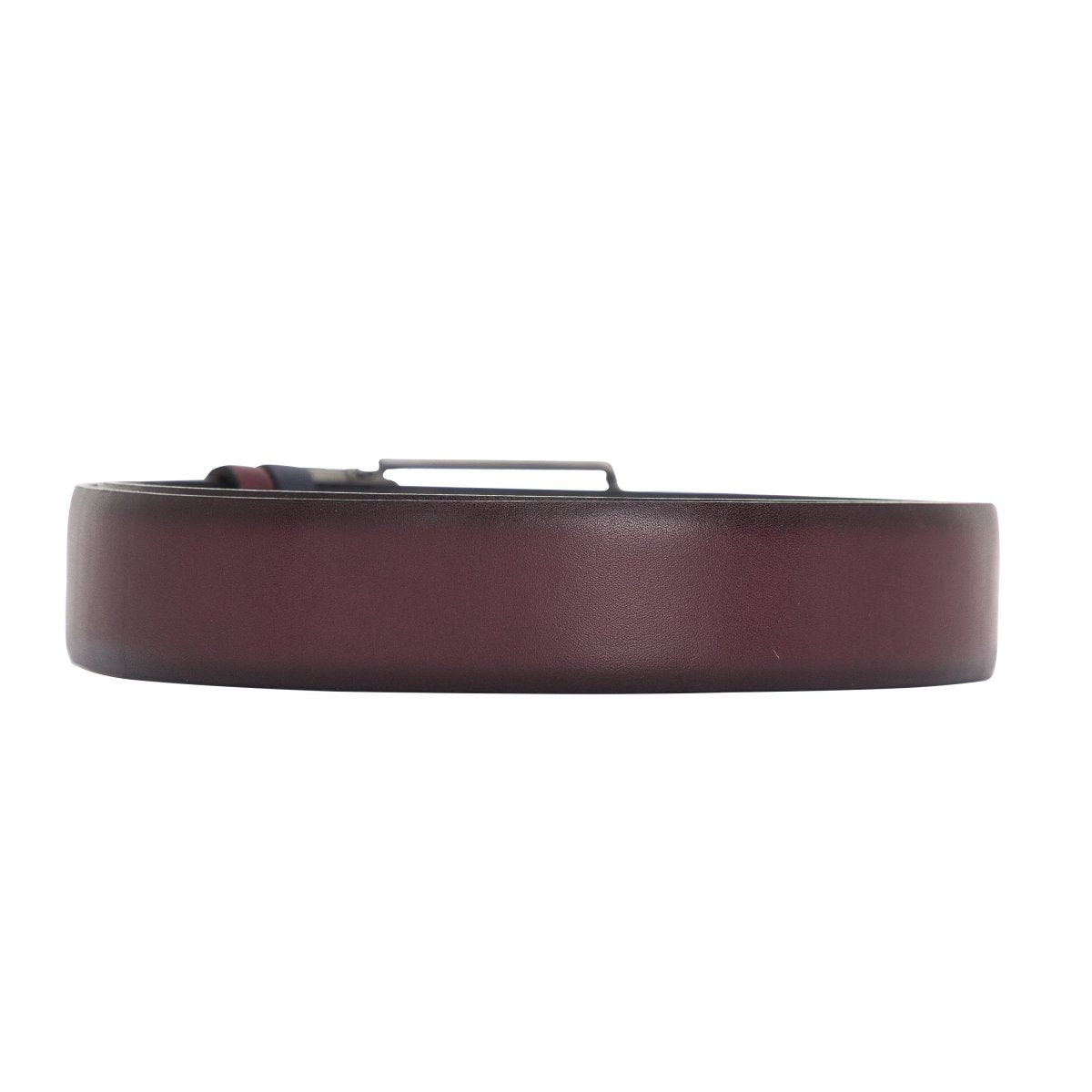 Bayelon Leather Black-Brown Men's Belt