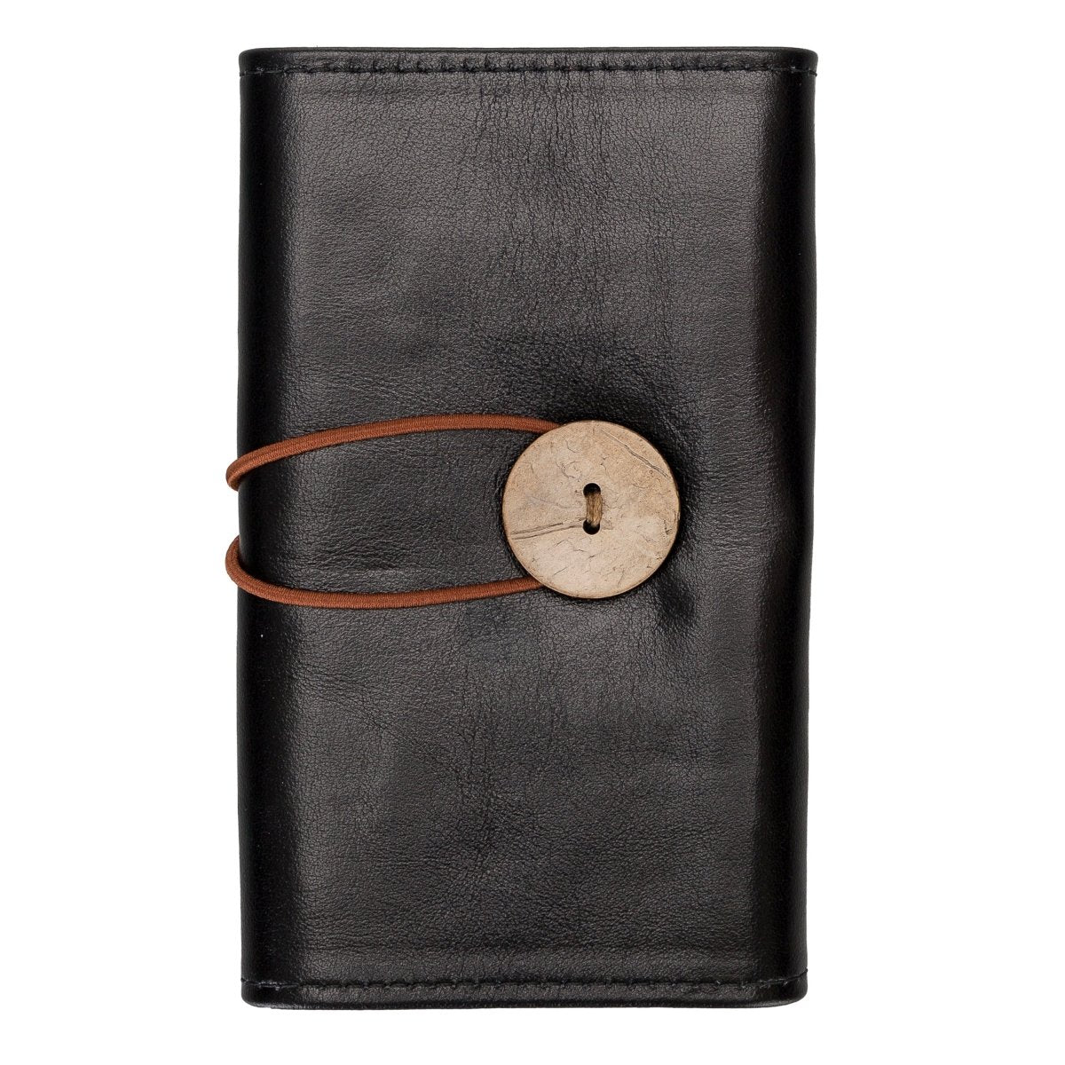 Bayelon Leather Cable Organizer Rustic Black