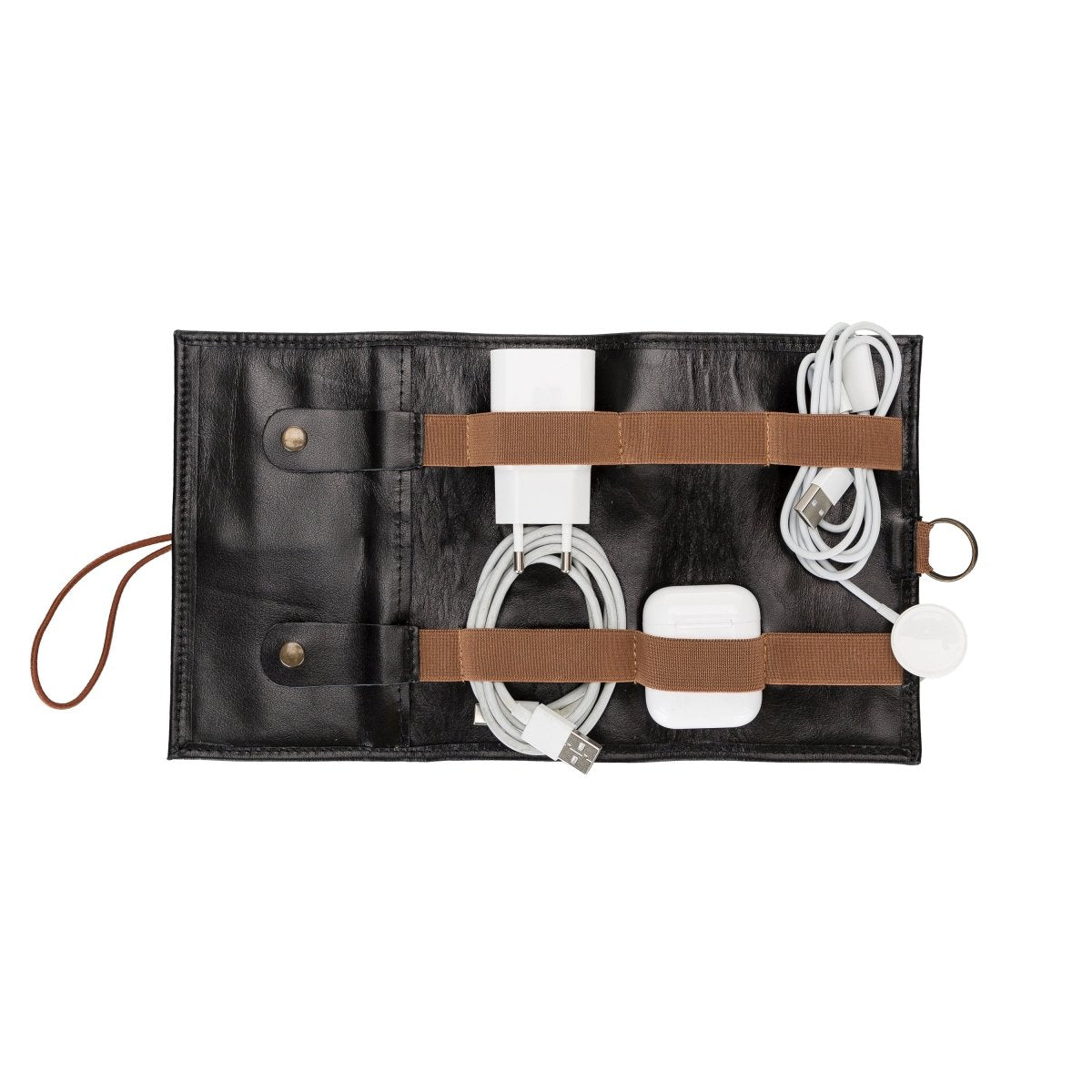 Bayelon Leather Cable Organizer