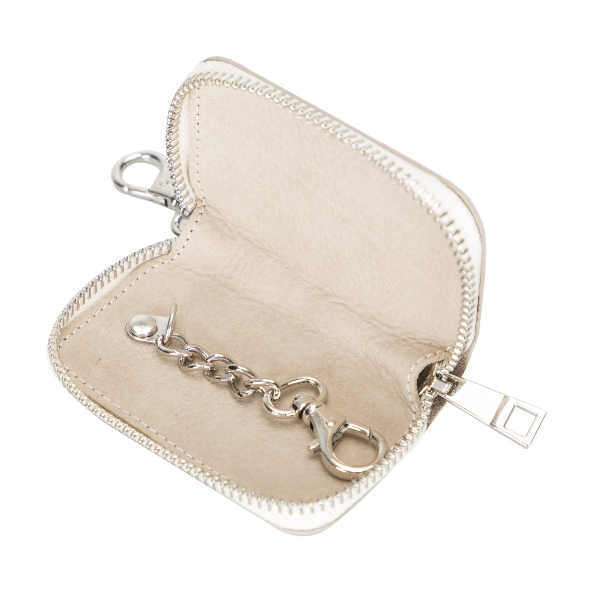 Bayelon Leather Key Holder - Keep Your Keys Organized Floater Grey