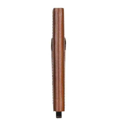 Bayelon Leather Mechanical Pop Up Card Holder With RFID