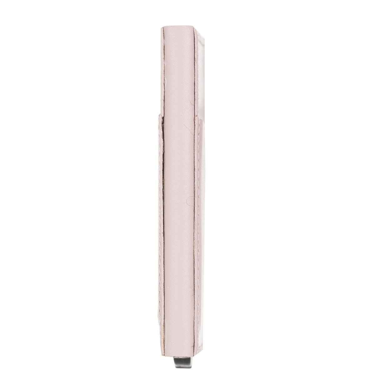 Bayelon Leather Mechanical Pop Up Card Holder With RFID