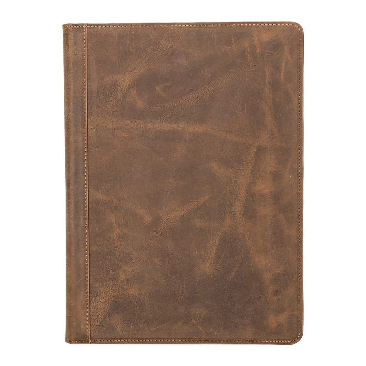 Bayelon Leather Padfolio Organizer with Pen Loop & Card Holder