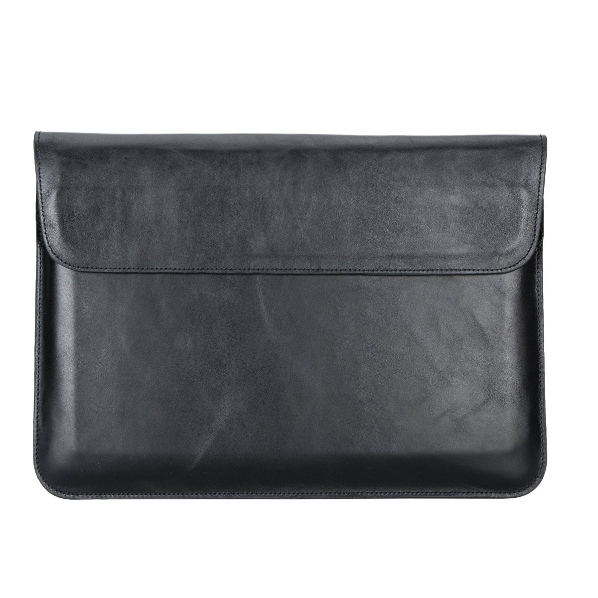 Bayelon Leather Sleeve for MacBook Pro / Laptops Rustic Black 14"