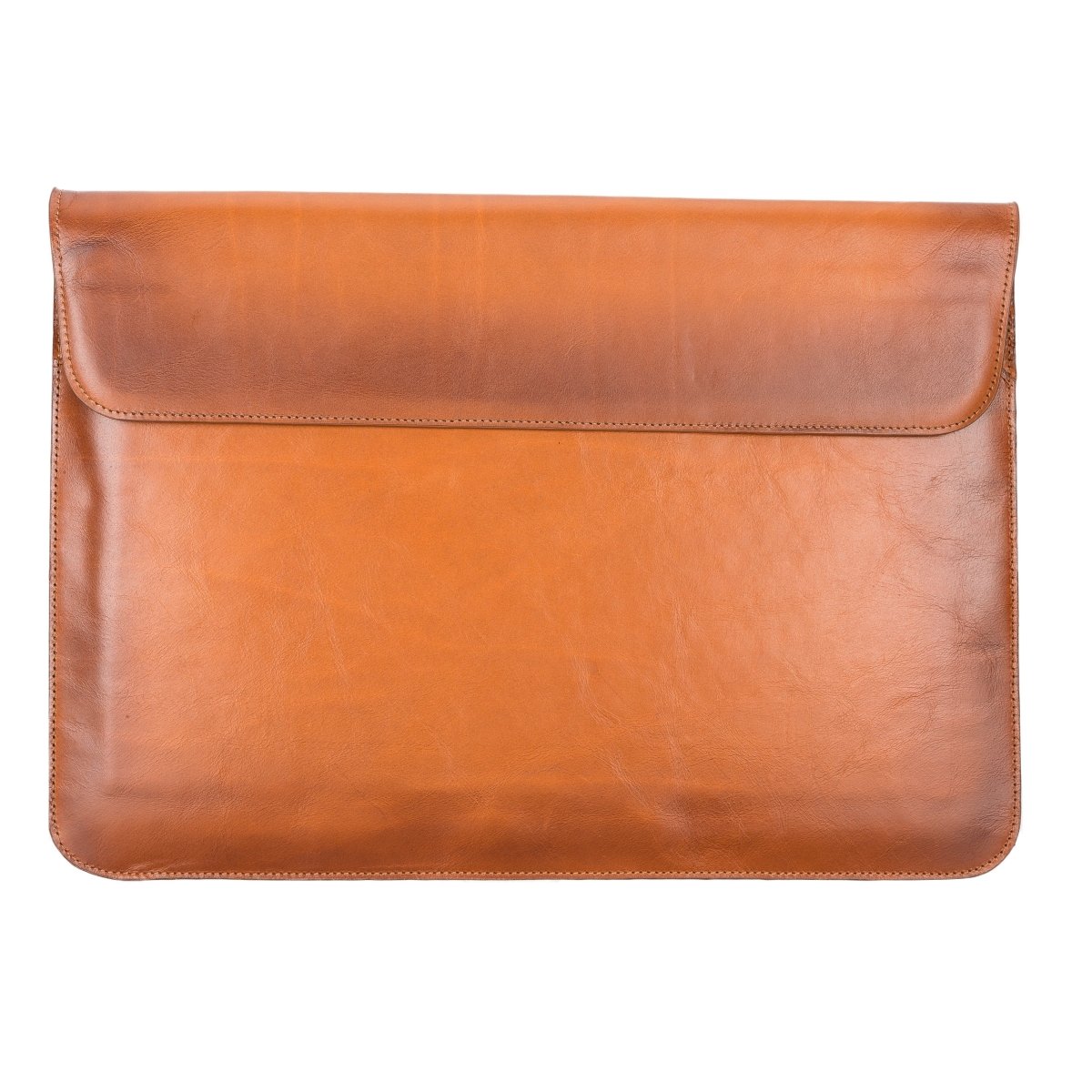Bayelon Leather Sleeve for MacBook Pro / Laptops Rustic Tan 16"