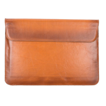 Bayelon Leather Sleeve for MacBook Pro / Laptops Rustic Tan 16"