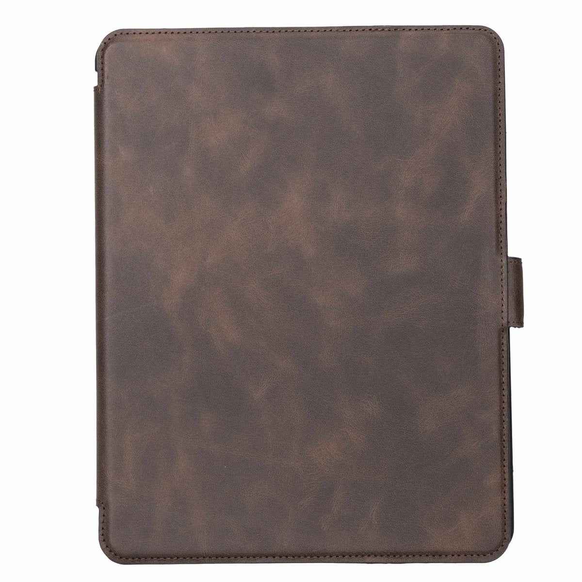 Bayelon Leather Wallet Case for iPad Pro 11 2020 Dark Brown