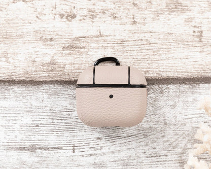 Bayelon Magnetic AirPods 3 Leather Case with Detachable Hook