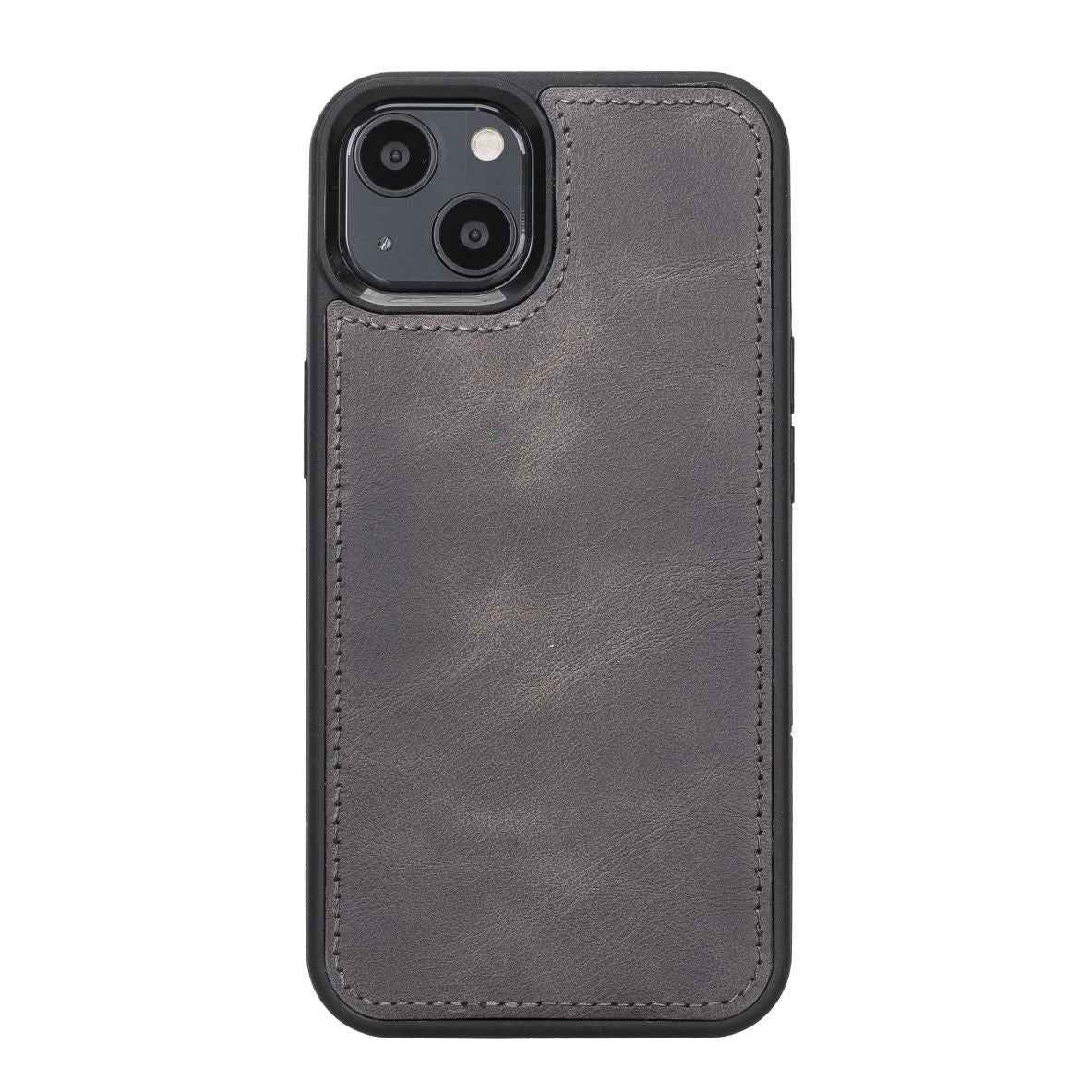 Bayelon Personalized iPhone 13 Leather Detachable Wallet Case with Kickstand