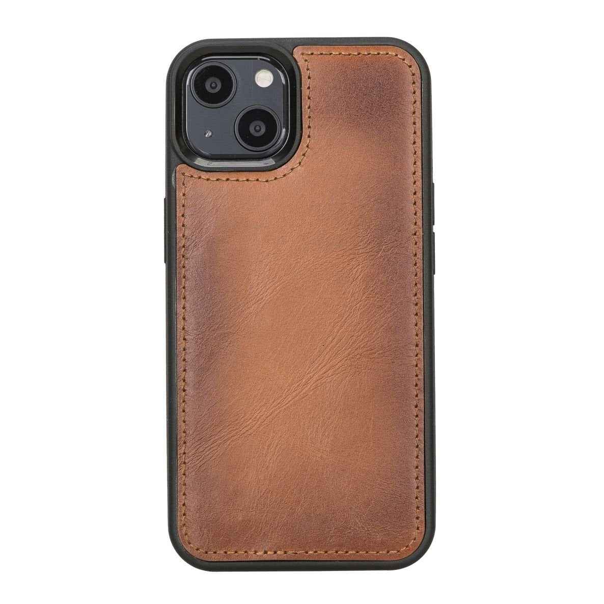 Bayelon Personalized iPhone 13 Leather Detachable Wallet Case with Kickstand